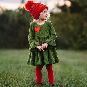 Only little once Grinch dress